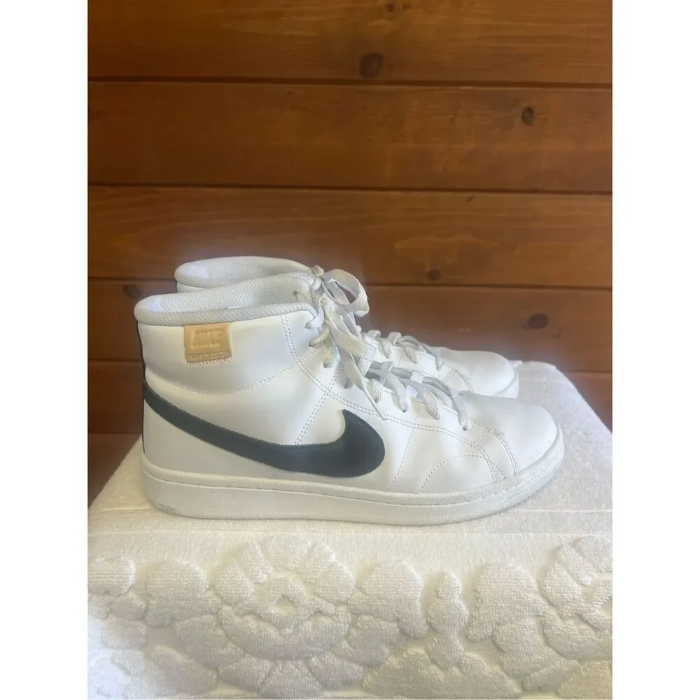Nike Court Royale 2 Mid Men's Size 9 White Onyx CQ9179-100